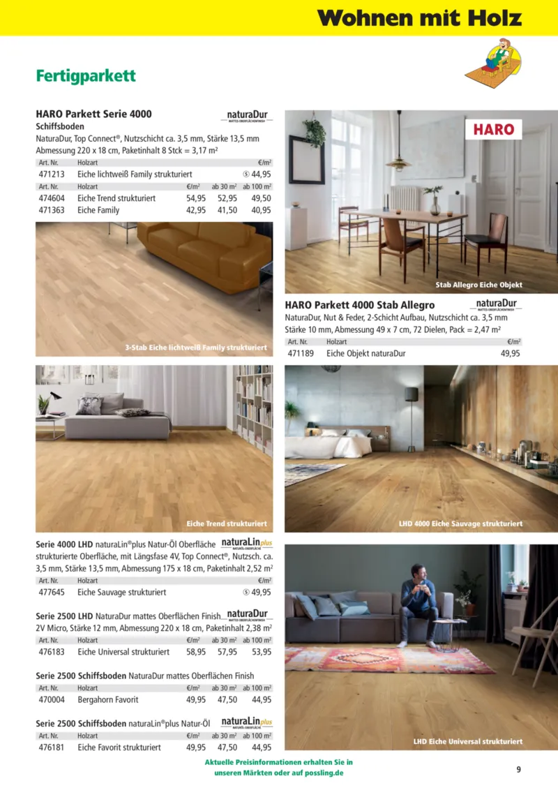 Holz Possling Prospekt vom 01.04.2026, Seite 9