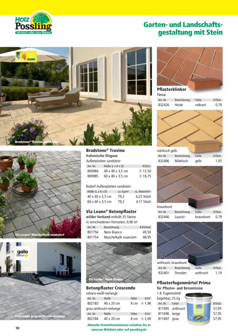 Holz Possling Prospekt vom 01.04.2026, Seite 90