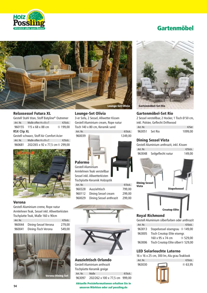 Holz Possling Prospekt vom 01.04.2026, Seite 94