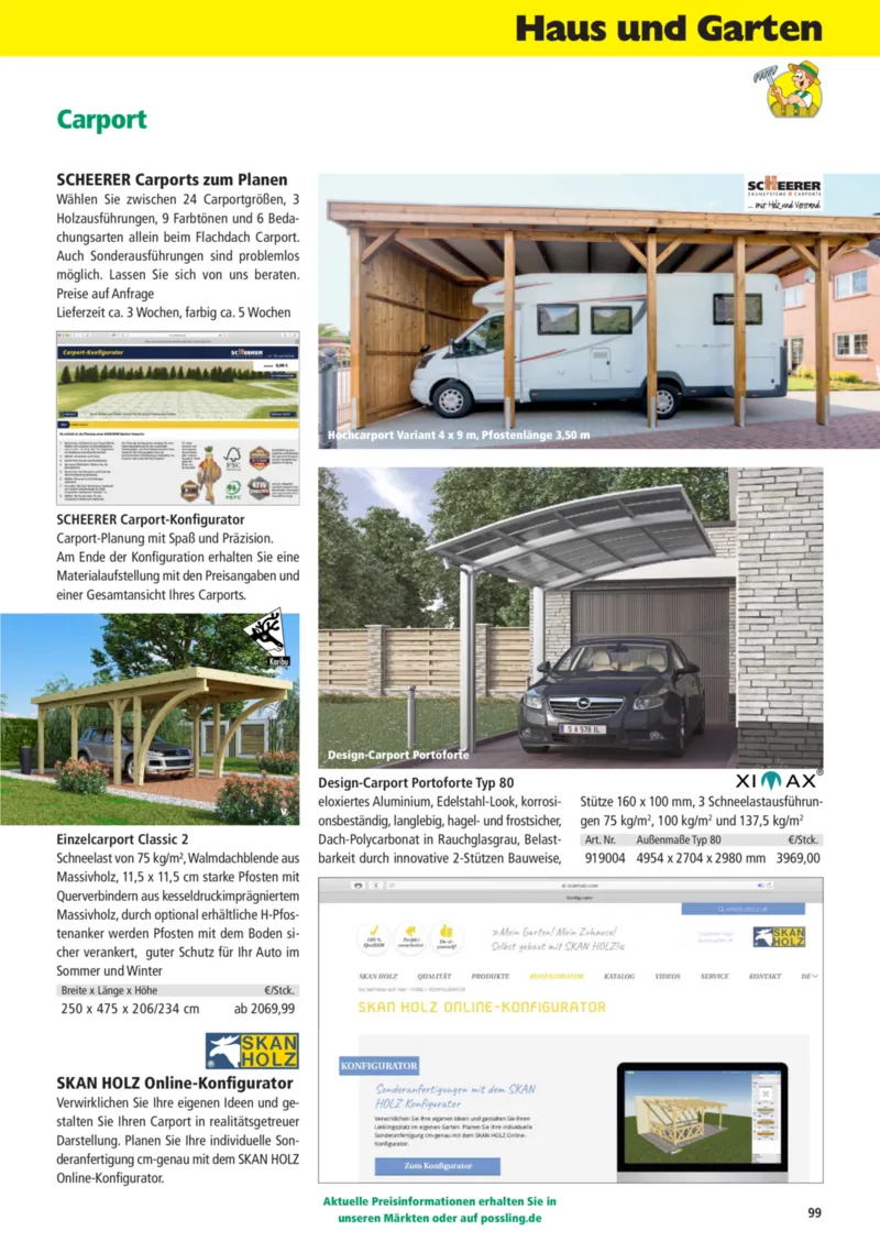 Holz Possling Prospekt vom 01.04.2026, Seite 99