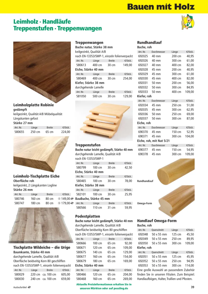 Holz Possling Prospekt vom 04.05.2026, Seite 39