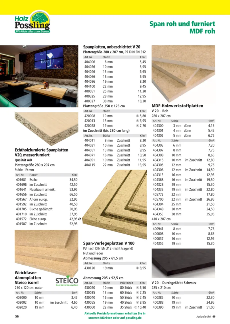 Holz Possling Prospekt vom 04.05.2026, Seite 56