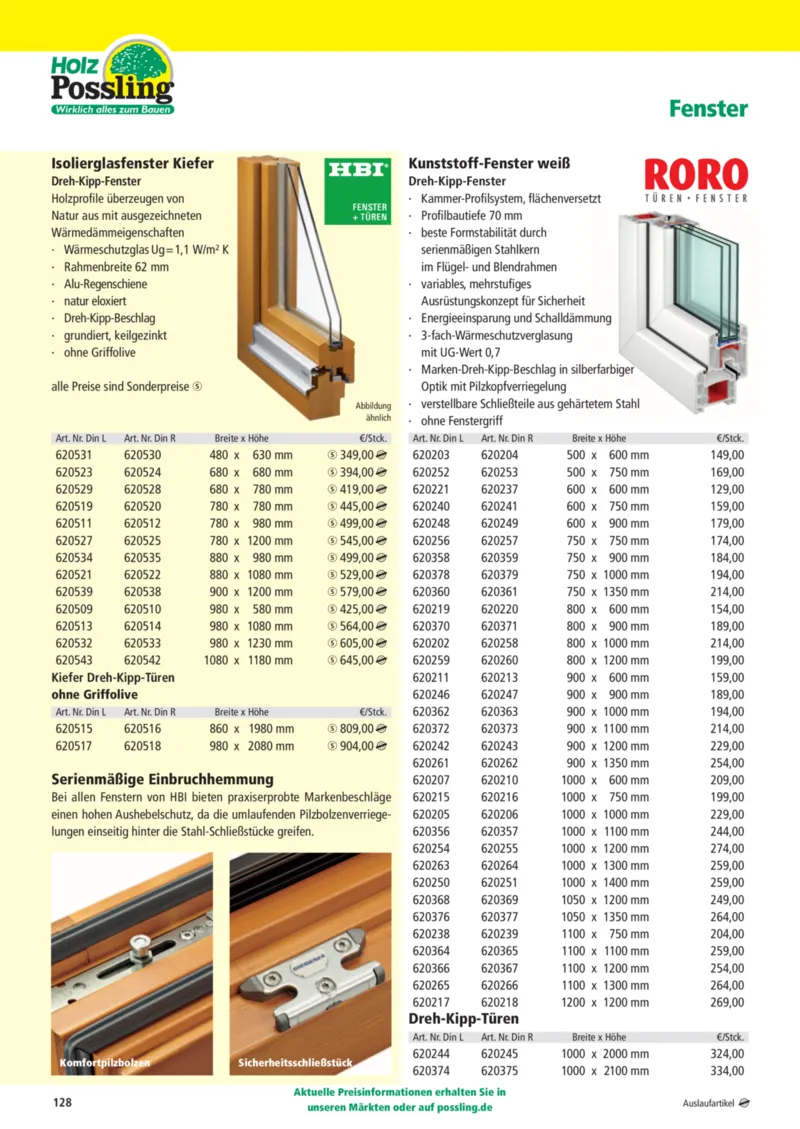 Holz Possling Prospekt vom 01.09.2026, Seite 128