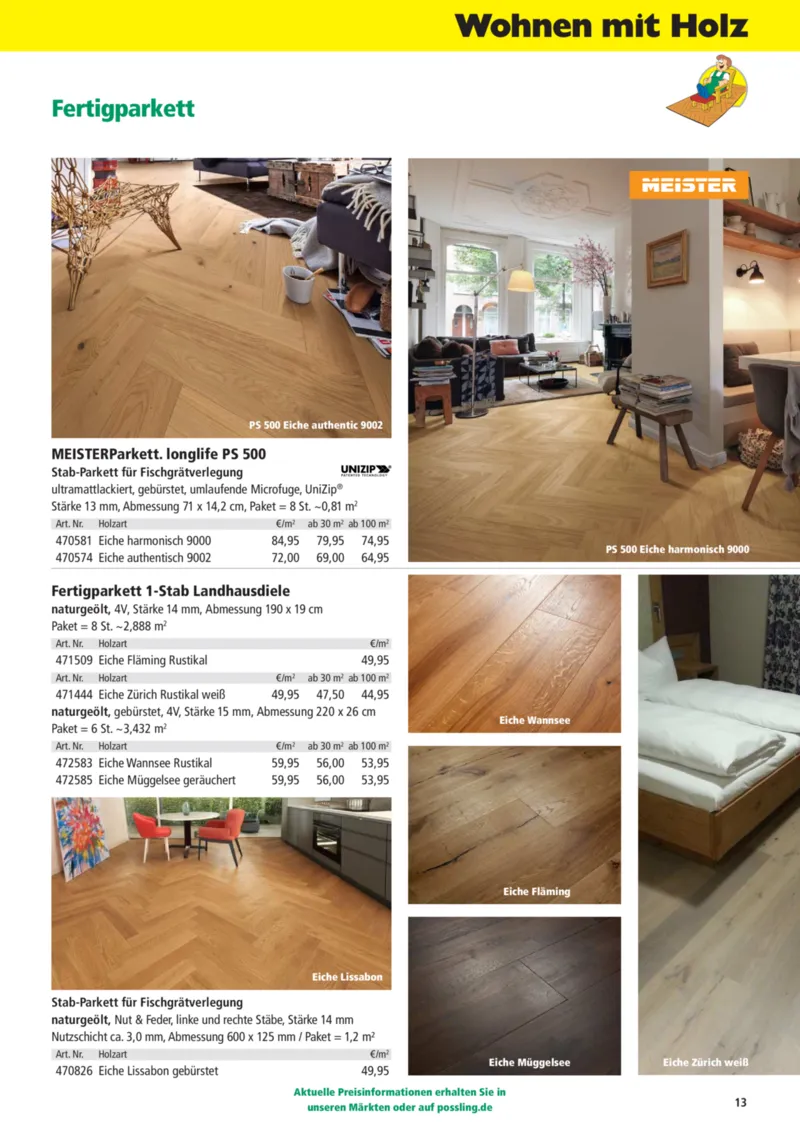 Holz Possling Prospekt vom 01.09.2026, Seite 13