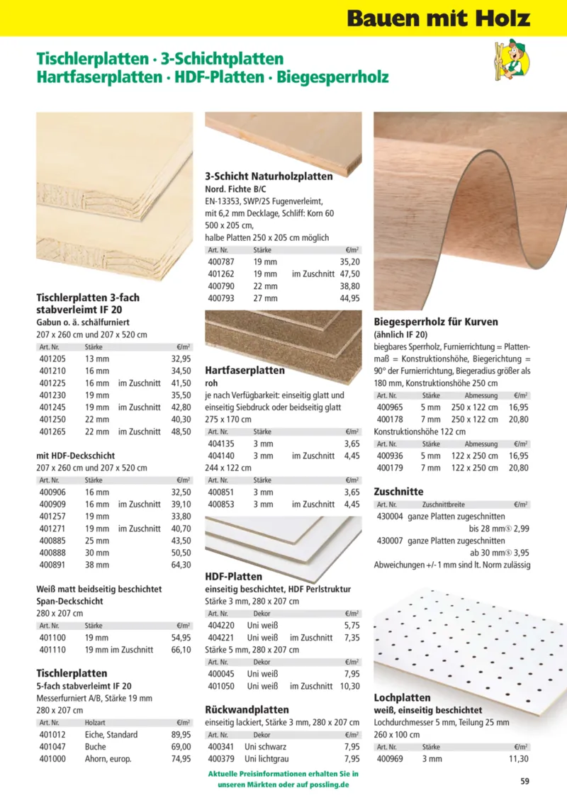 Holz Possling Prospekt vom 01.09.2026, Seite 59