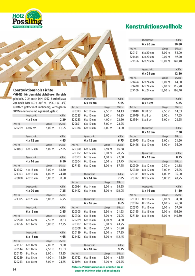 Holz Possling Prospekt vom 01.09.2026, Seite 66