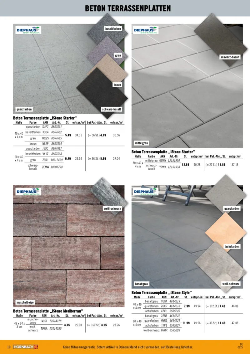 Hornbach Prospekt vom 01.01.2025, Seite 10