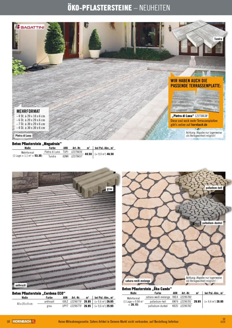 Hornbach Prospekt vom 01.01.2025, Seite 18
