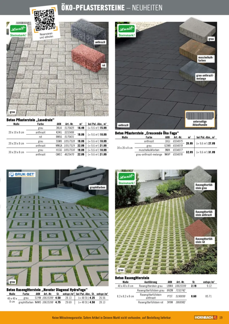 Hornbach Prospekt vom 01.01.2025, Seite 19