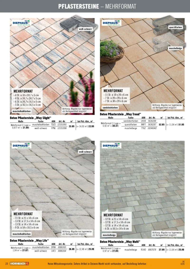 Hornbach Prospekt vom 01.01.2025, Seite 22