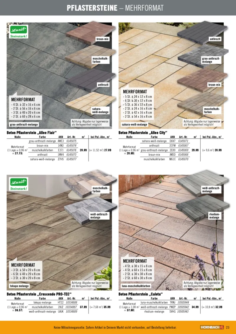 Hornbach Prospekt vom 01.01.2025, Seite 23