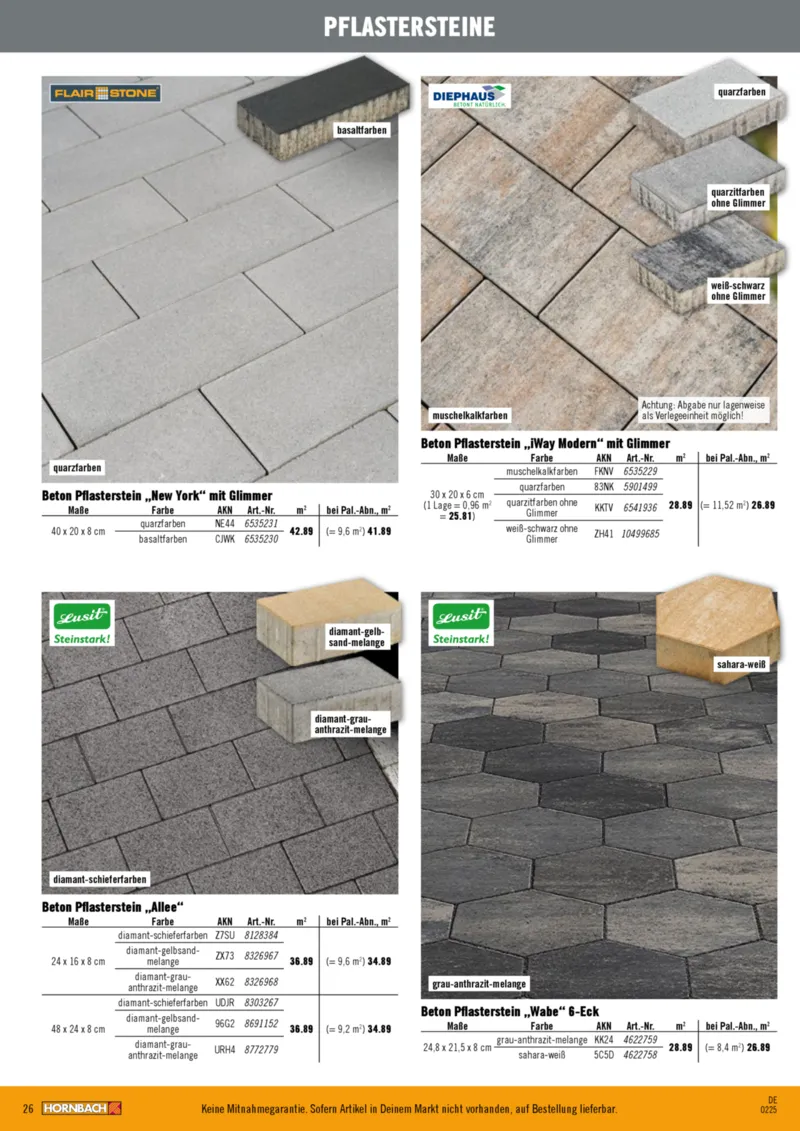Hornbach Prospekt vom 01.01.2025, Seite 26