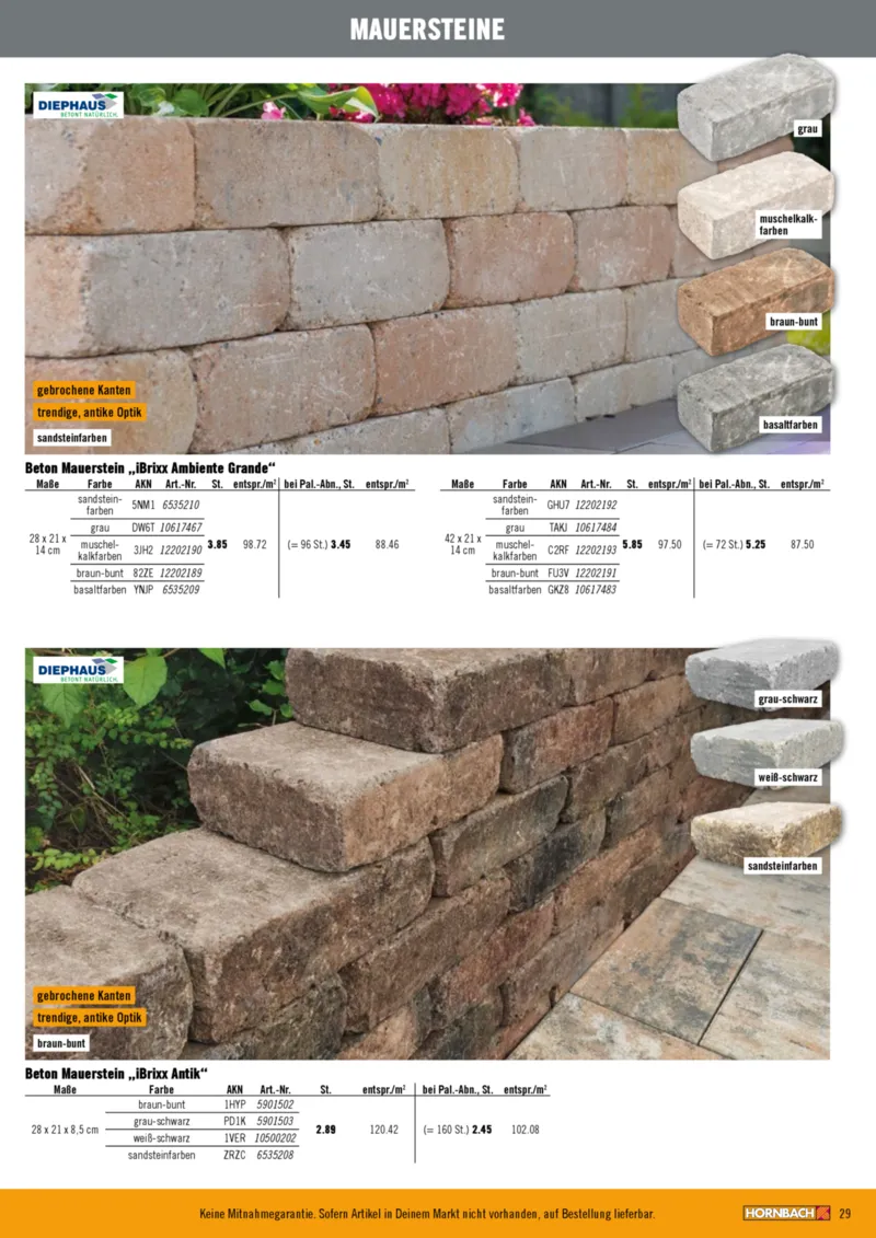 Hornbach Prospekt vom 01.01.2025, Seite 29