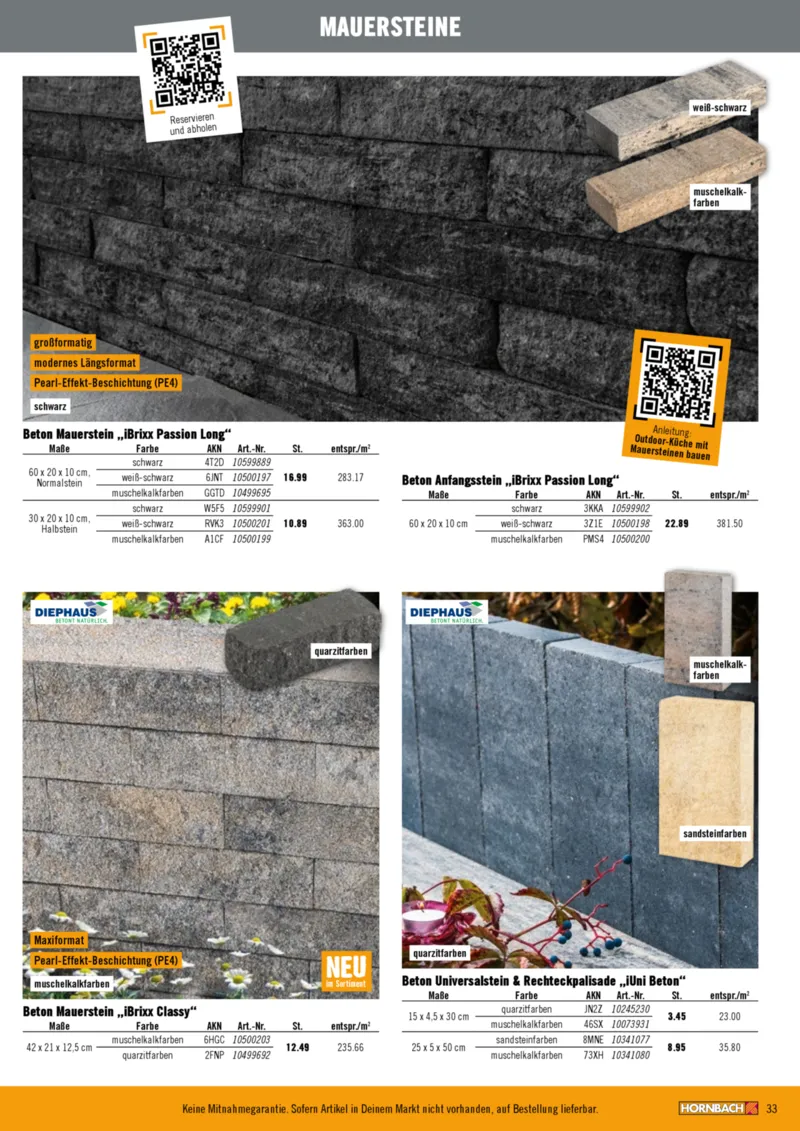 Hornbach Prospekt vom 01.01.2025, Seite 33