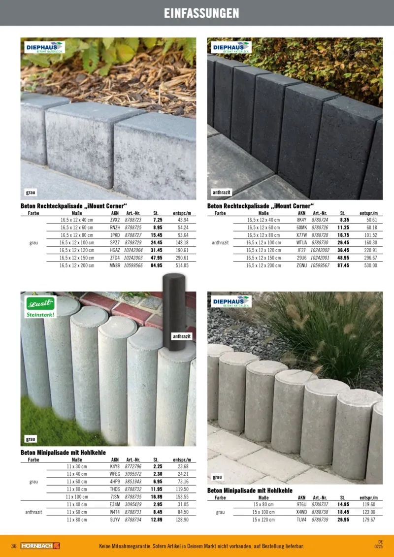 Hornbach Prospekt vom 01.01.2025, Seite 36