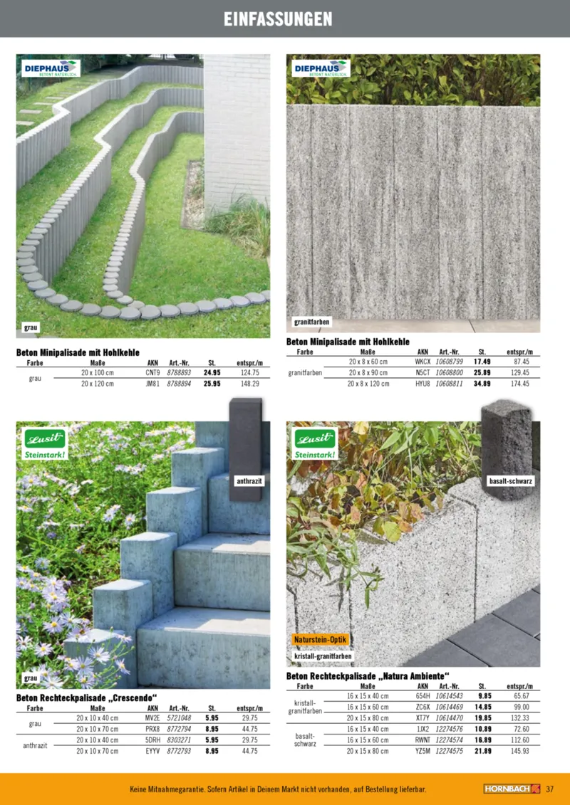 Hornbach Prospekt vom 01.01.2025, Seite 37