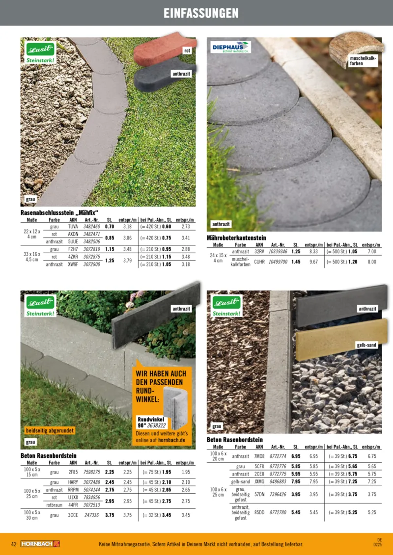 Hornbach Prospekt vom 01.01.2025, Seite 42