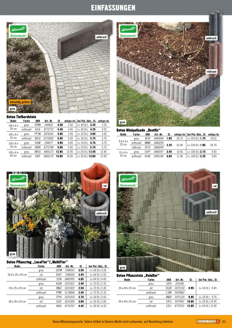Hornbach Prospekt vom 01.01.2025, Seite 43