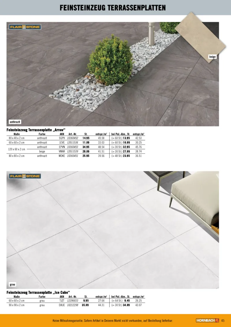 Hornbach Prospekt vom 01.01.2025, Seite 45