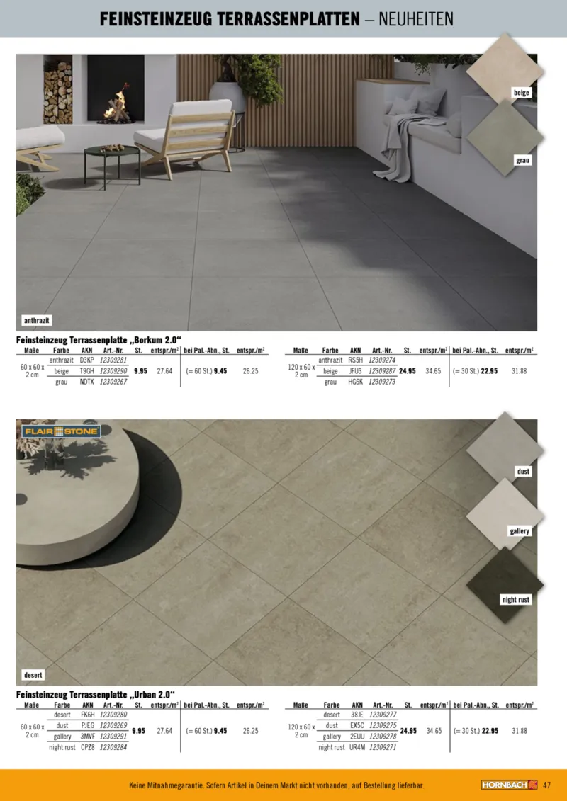 Hornbach Prospekt vom 01.01.2025, Seite 47