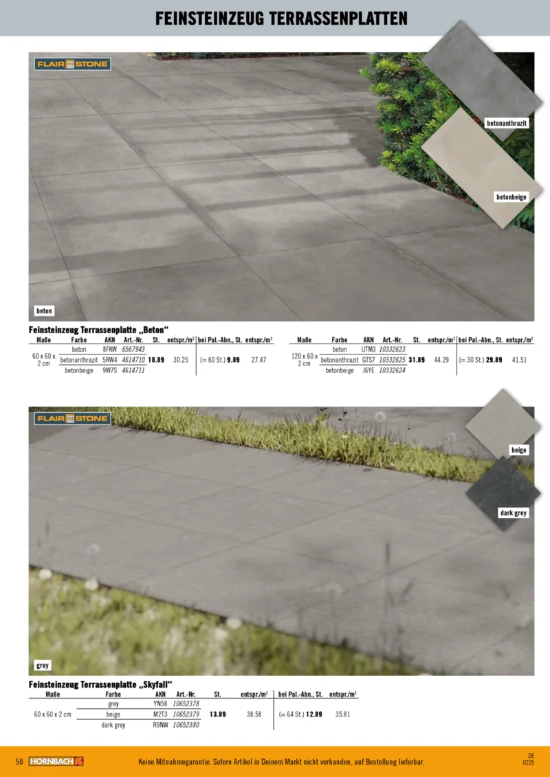 Hornbach Prospekt vom 01.01.2025, Seite 50