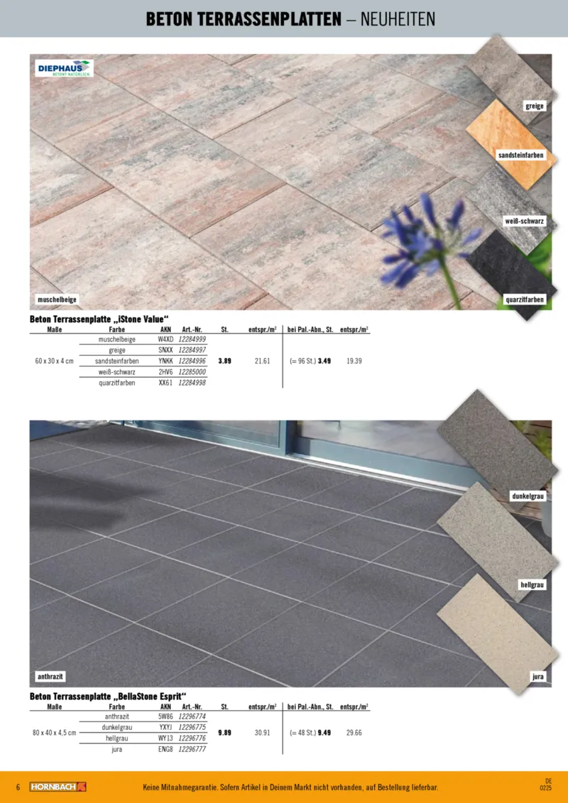Hornbach Prospekt vom 01.01.2025, Seite 6