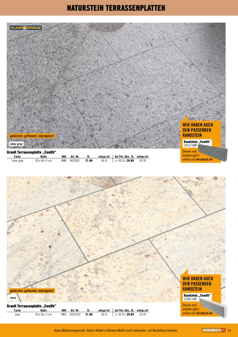 Hornbach Prospekt vom 01.01.2025, Seite 61