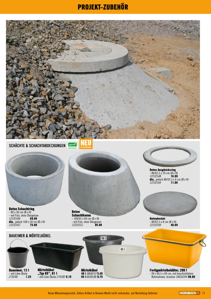 Hornbach Prospekt vom 01.01.2025, Seite 71