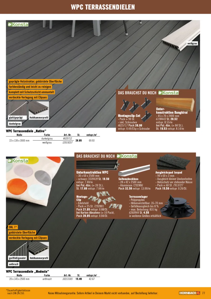 Hornbach Prospekt vom 01.01.2025, Seite 77