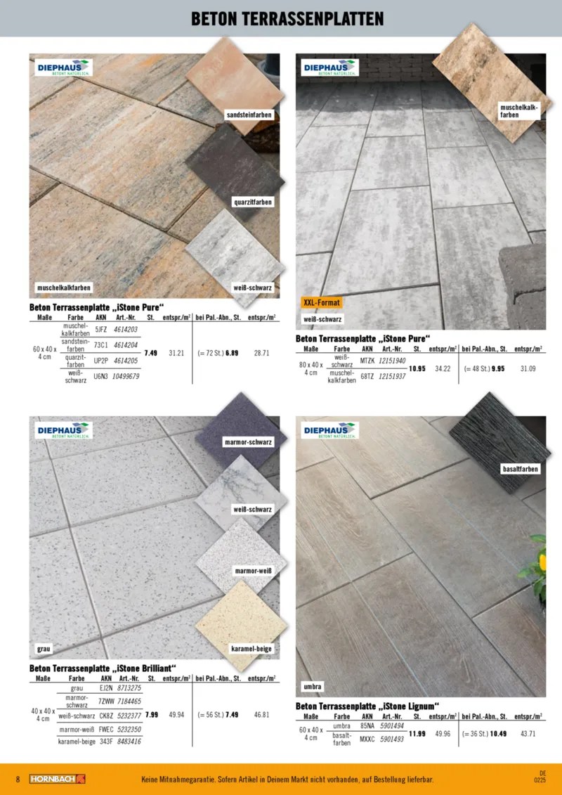 Hornbach Prospekt vom 01.01.2025, Seite 8