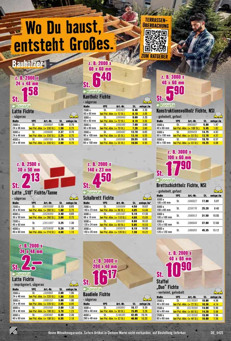 Hornbach Prospekt vom 10.04.2025, Seite 12