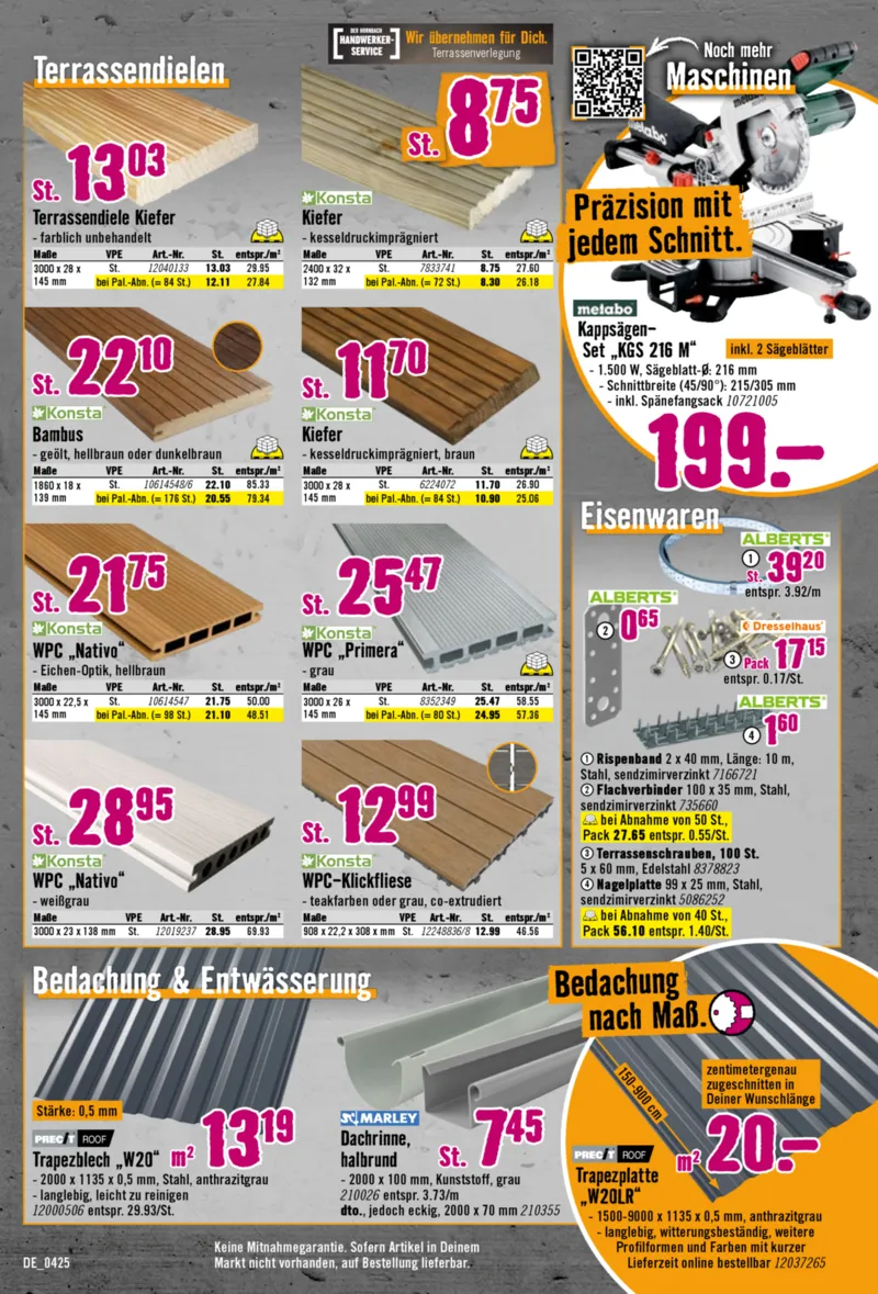 Hornbach Prospekt vom 10.04.2025, Seite 13