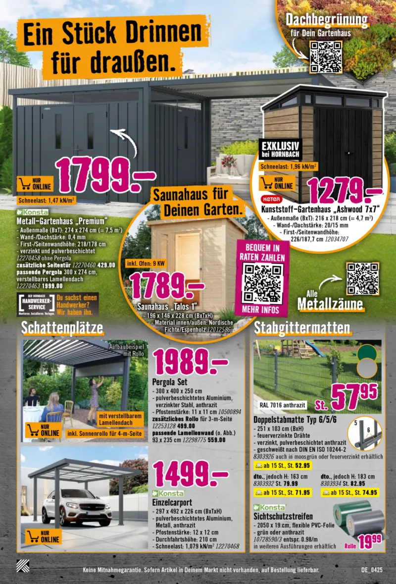 Hornbach Prospekt vom 10.04.2025, Seite 22