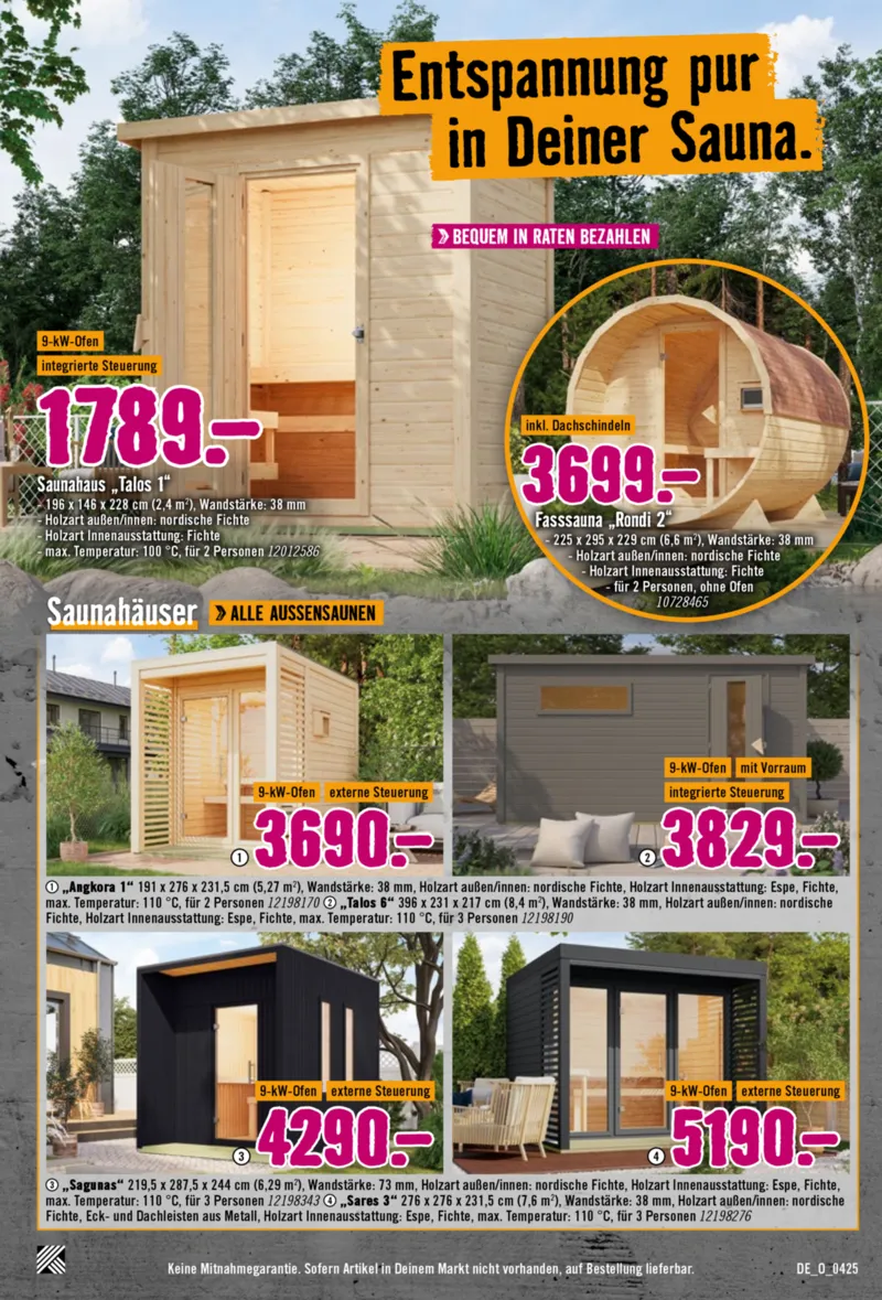 Hornbach Prospekt vom 10.04.2025, Seite 23