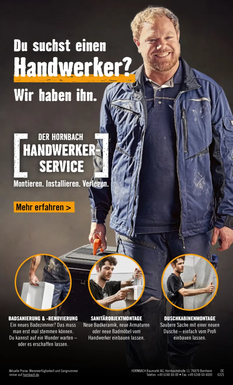 Hornbach Prospekt vom 10.06.2025, Seite 70