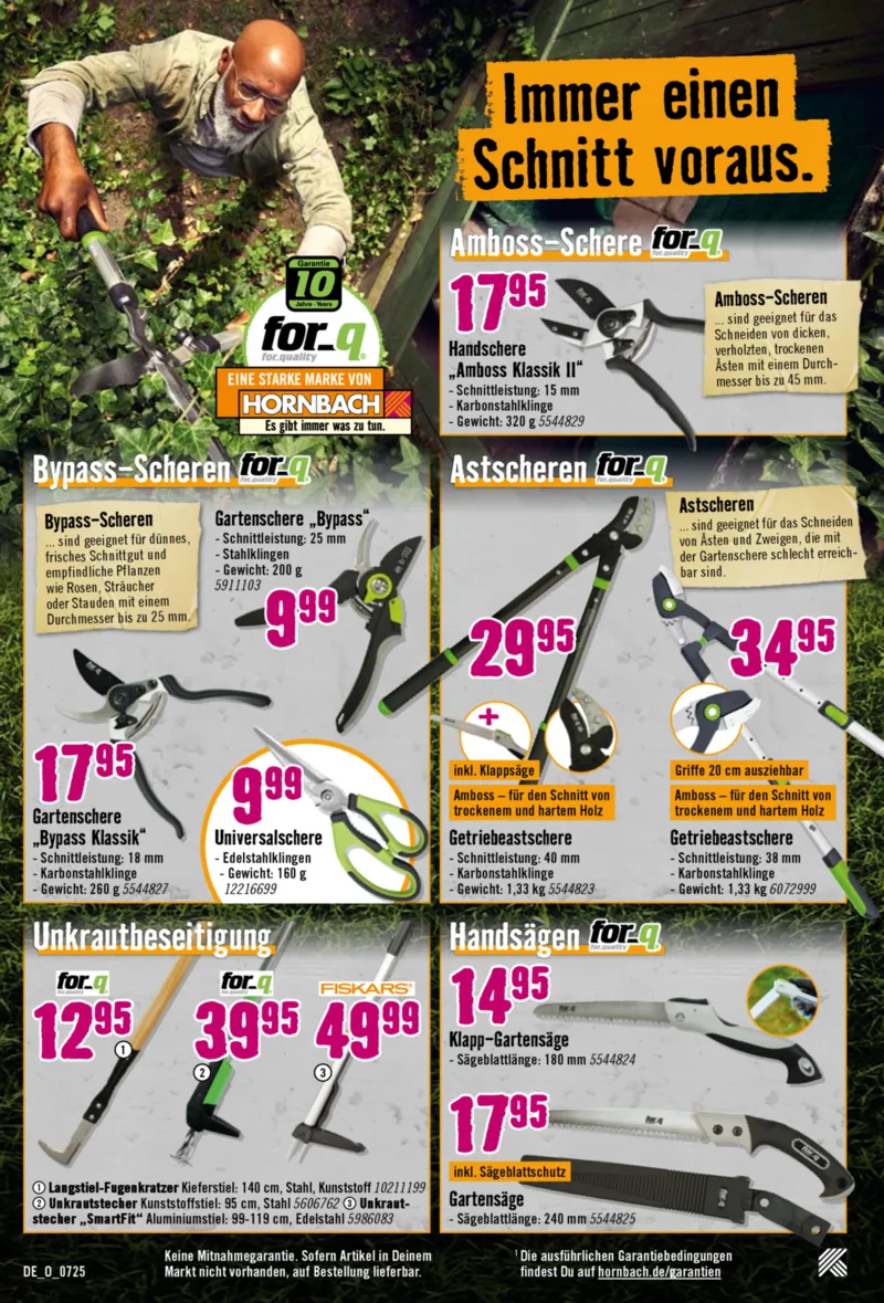 Hornbach Prospekt vom 27.06.2025, Seite 15