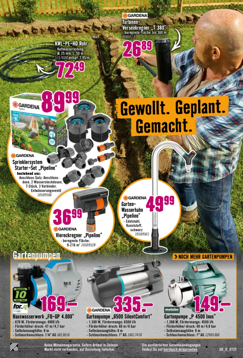 Hornbach Prospekt vom 27.06.2025, Seite 17