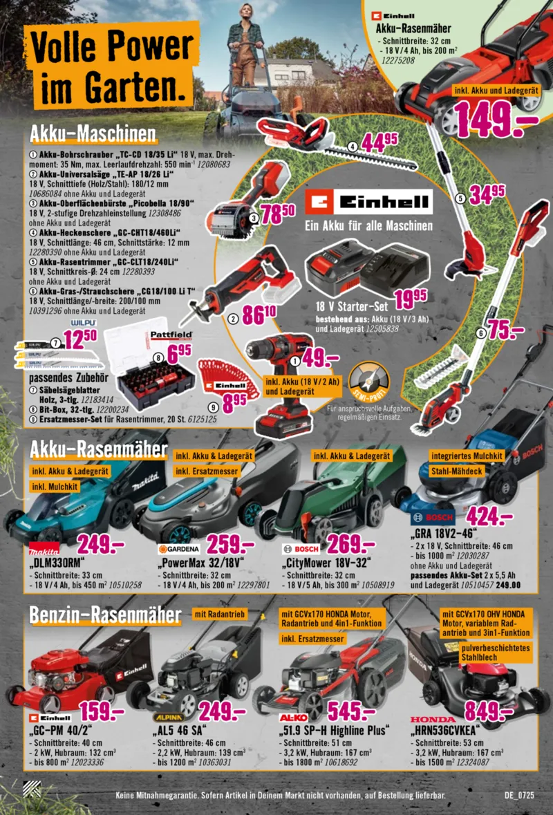 Hornbach Prospekt vom 27.06.2025, Seite 18