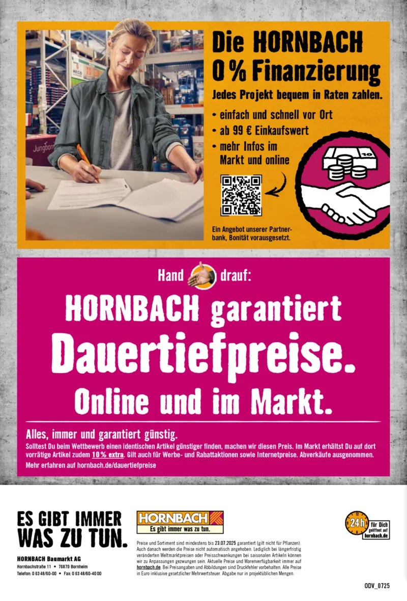 Hornbach Prospekt vom 27.06.2025, Seite 33