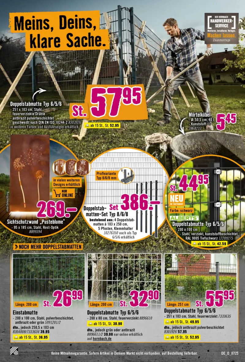Hornbach Prospekt vom 27.06.2025, Seite 5