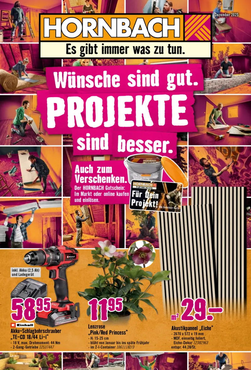 Hornbach Prospekt vom 26.11.2025, Seite 1