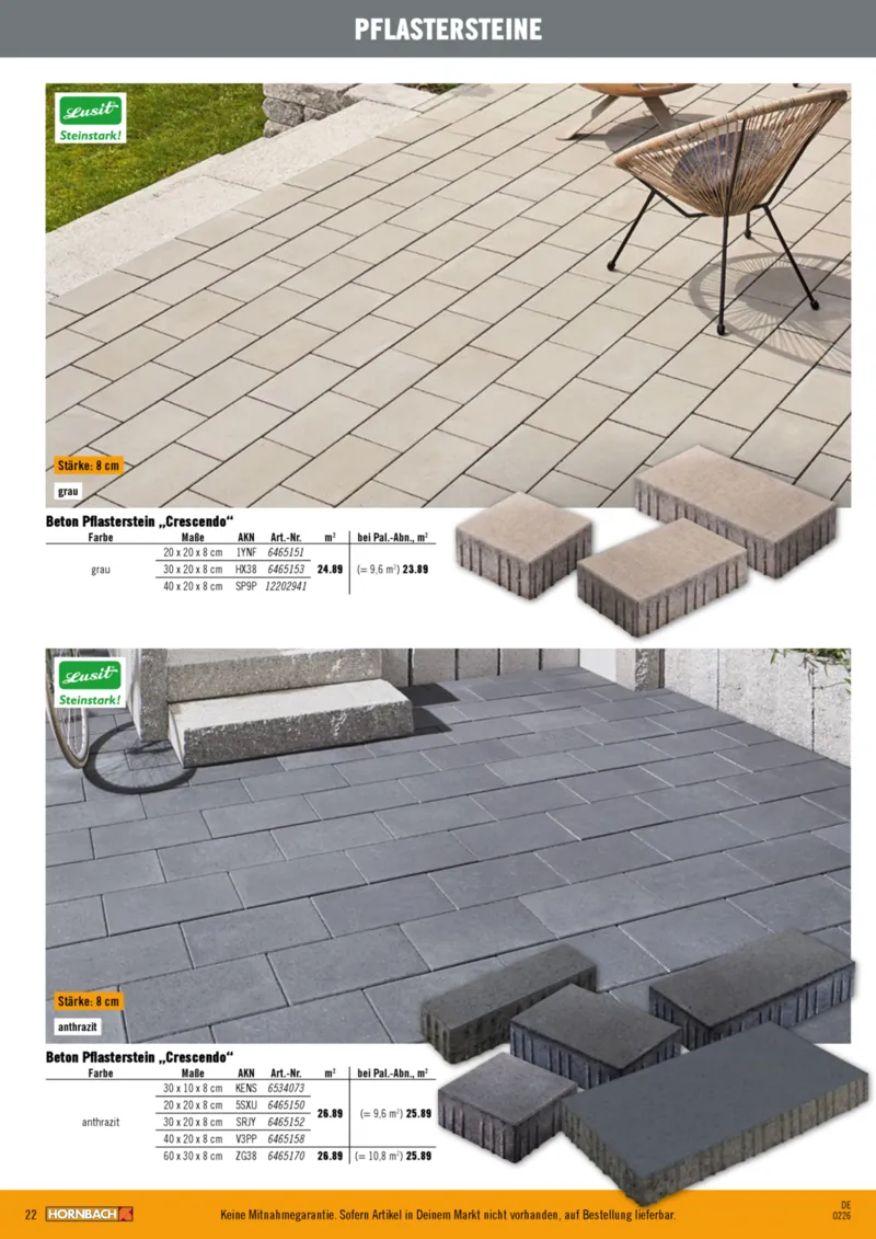 Hornbach Prospekt vom 12.02.2026, Seite 22