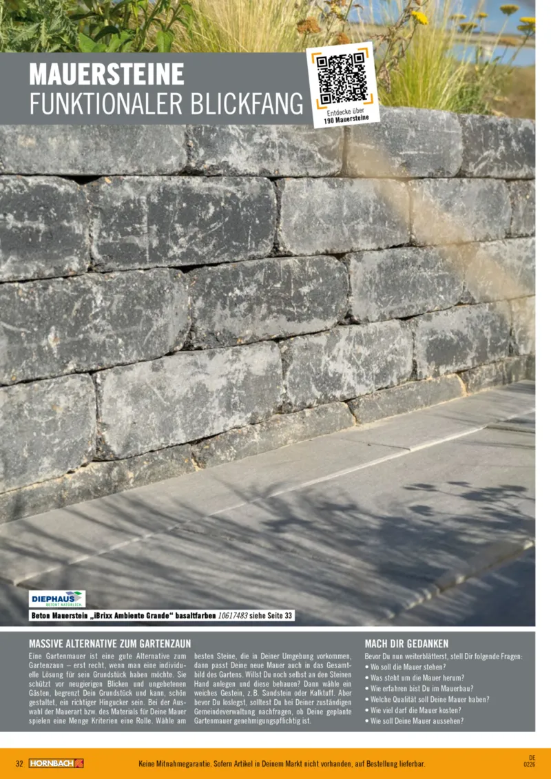 Hornbach Prospekt vom 12.02.2026, Seite 32