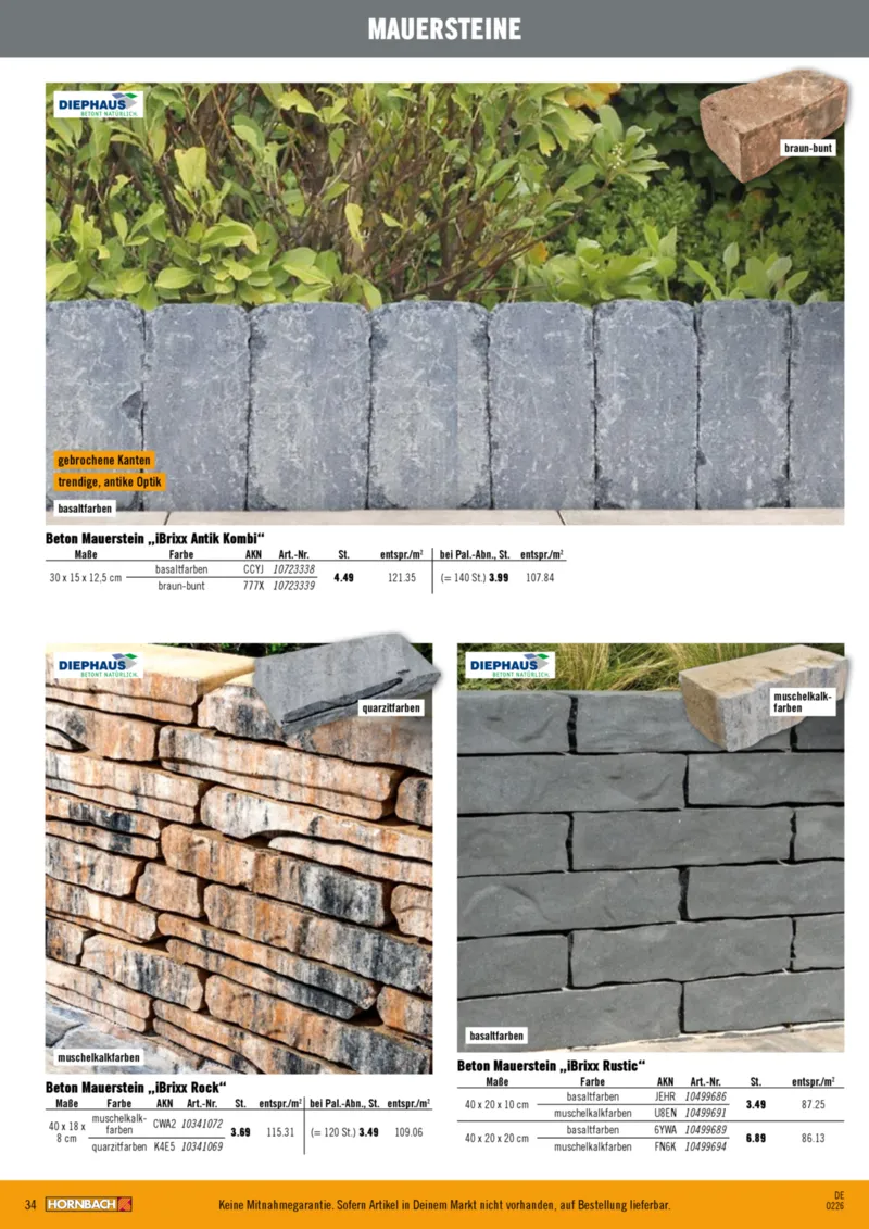 Hornbach Prospekt vom 12.02.2026, Seite 34
