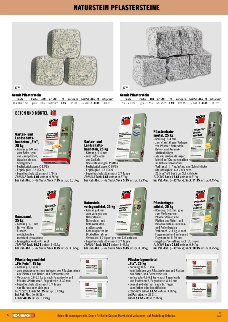 Hornbach Prospekt vom 12.02.2026, Seite 74
