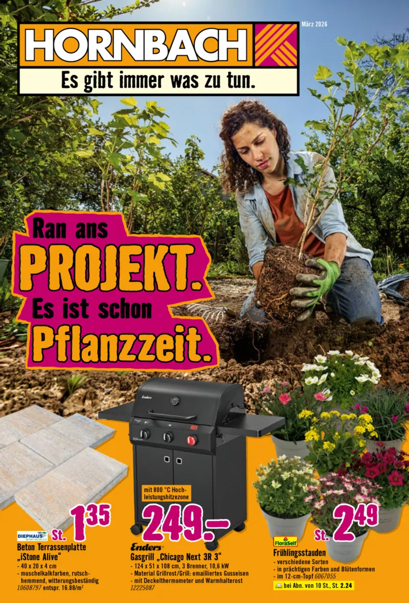 Hornbach Prospekt vom 12.03.2026, Seite 1