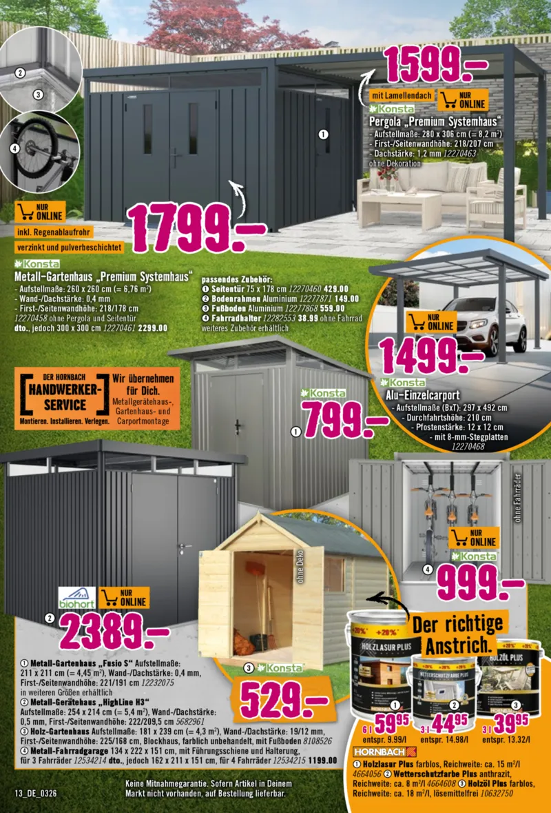 Hornbach Prospekt vom 12.03.2026, Seite 13