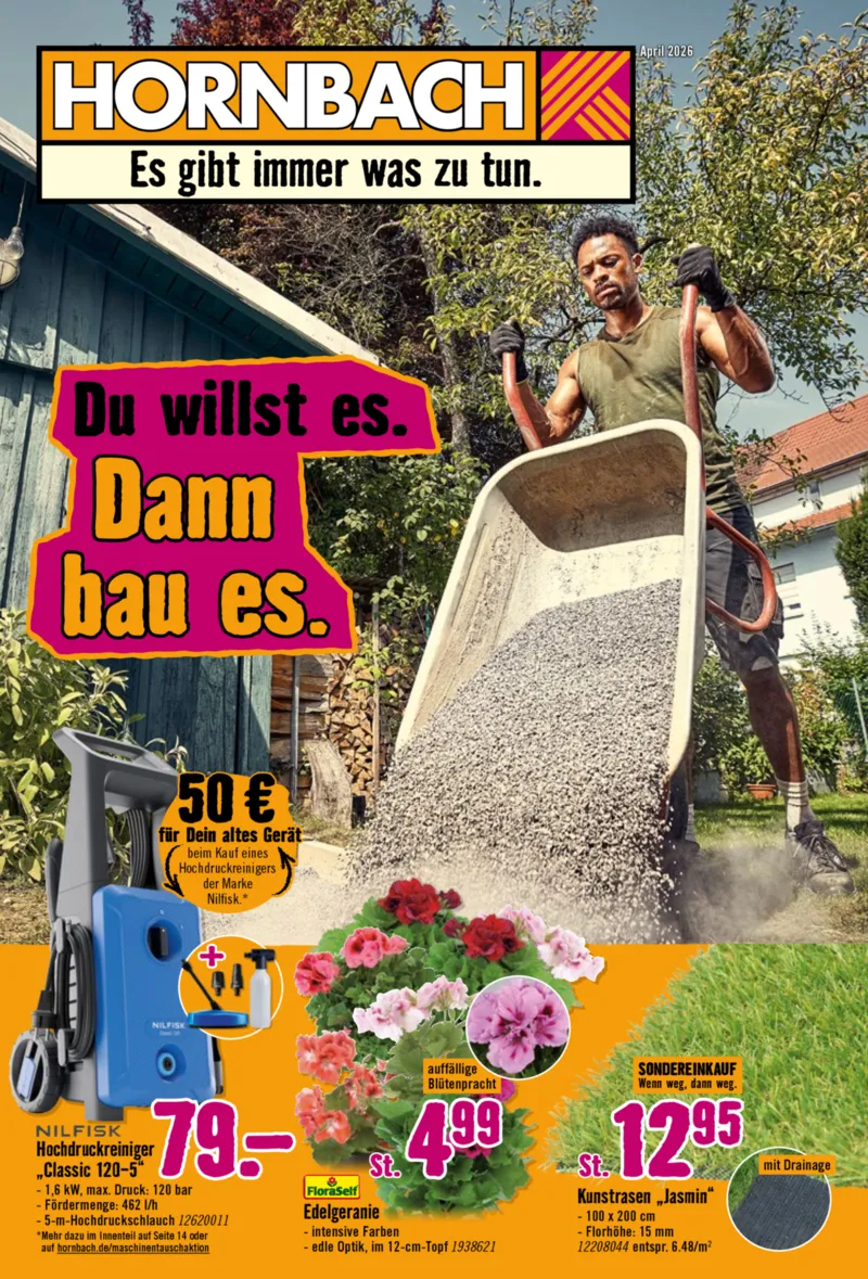 Hornbach Prospekt vom 01.05.2026, Seite 1
