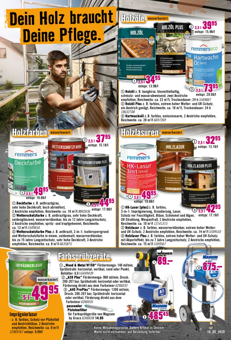 Hornbach Prospekt vom 01.05.2026, Seite 16