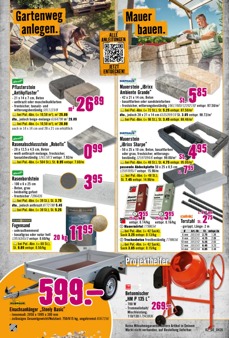 Hornbach Prospekt vom 01.05.2026, Seite 2